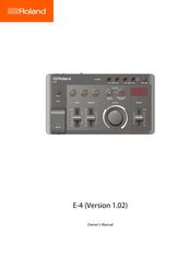 roland e-4 manual|roland e4 clock manual.